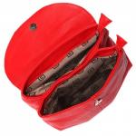 Сумка женская искусственная кожа GR-1397  (рюкзак),  2отд,  1внут карм+1внеш карм,  красный 220589