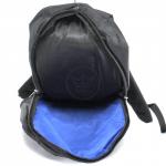 Рюкзак муж Арлион-363,  уплотн.спинка,  2отд,  4внеш карм,  черный/синий 225670