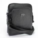 Cумка муж искусственная кожа Cantlor-GW 815,  1отд,  2внеш+2внут/карм,  плечевой ремень,  черный 224010
