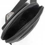 Cумка муж искусственная кожа Cantlor-GW 815,  1отд,  2внеш+2внут/карм,  плечевой ремень,  черный 224010