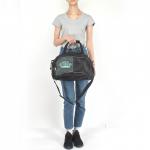 Сумка дорожная Арлион-428,  1отд,  4внеш+1внут карм,  ножки,  плечевой ремень,  черный  (Fitness) 218883