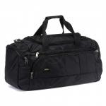 Сумка дорожная Арлион-430,  плеч ремень,  б/подклада,  жесткое дно,  ножки,  4внеш карм,  черный 219031