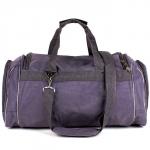 Сумка дорожная Арлион-424,  б/подклада,  жесткое дно,  ножки,  3внеш карм,  плечевой ремень,  серый  (Россия)  135512