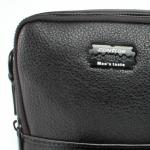 Cумка муж искусственная кожа Cantlor-GW 814-2,  2отд+2внут/карм,  плечевой ремень,  черный 224008