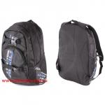 Рюкзак муж Арлион-610 уплотн спинка,  1отд+перег,  3внеш карм,  черн/синий 135528