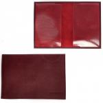 Обложка для паспорта Croco-П-400 натуральная кожа бордо орфей (253)  226650