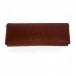 Футляр для ключей Croco-кл-502 (на кнопке)  натуральная кожа коричневый тем шора (1002)  225721