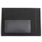 Визитница-кардхолдер Croco-В-207 н/к,  1отд, 9карм,  черный матовый (3)  226011