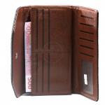 Кошелек женский искусственная кожа 3362,  молния внутри,  4отд,  12карм,   (плетенка)  черный SALE 216423