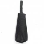 Футляр для ключей Croco-кл-505 (на молнии)  натуральная кожа черный матовый (3)  226022