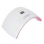 LEBEN UV лампа для сушки ногтей, 36 Вт, 15 LED, таймер до 99 сек, 220-240 В, пластик