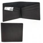 Портмоне мужское Croco-ПР-1058 натуральная кожа 1 отд,  4 карм,  черный шора (1000)  227415