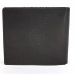 Портмоне мужское Croco-ПР-1058 натуральная кожа 1 отд,  4 карм,  черный шора (1000)  227415