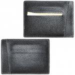 Кредитница натуральная кожа «Blackwood»-K.22.CD.черный  207198