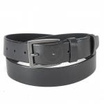 Ремень 35 мм BLACK TORTOISE взрослый 0910090001,  глад,  черный 226880