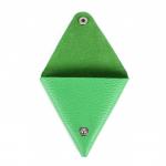 Футляр для монет Premier-F-63 натуральная кожа зеленый флотер (322)  201600