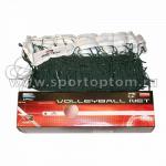 Сетка волейбольная, 602 CX, зеленый, 9,5*1 м