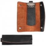 Ключница натуральная кожа «Kansas»-KL.7.TXF.,  6 карабинов,  черный 177480