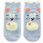Короткие носки "Blue series" Синяя кошечка