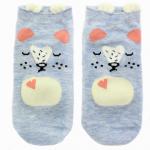 Короткие носки "Blue series" Синяя кошечка