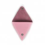 Футляр для монет Premier-F-63 натуральная кожа розовый флотер (331)  201591