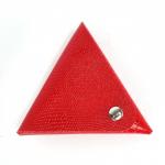 Футляр для монет Croco-Ф-700 натуральная кожа алый игуана (64)  227382