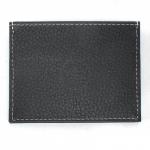 Визитница-кардхолдер Croco-ВК-214 н/к,  1отд, 3карм,  черный флотер (40)  227210