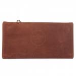 Портмоне мужское Croco-ПР-1052 натуральная кожа 3 отд,  5 карм,  коричневый св крейзи хорс (229)  226651