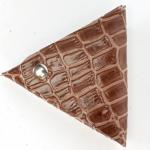 Футляр для монет Croco-Ф-700 натуральная кожа бежевый крокодил (199)  226373