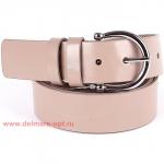 Ремень 40 мм BLACK TORTOISE взрослый 0530380037 гладкий,  бежевый 126641