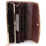 Кошелек женский натуральная кожа A-00311 (72504-64) -coffee,  защелка внутри,  7отд,  9карм,  коричневый SALE  113334