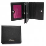 Кошелек мужской натуральная кожа Cossni-2053,  1отд,  14карм,  черный 226401