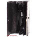 Кошелек женский натуральная кожа A-00393 (72504-2)  black,  защелка внутри,  7отд,  9карм,  черный SALE 146280