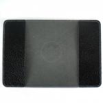 Обложка для паспорта Premier-LO-84 (тисн Паспорт)  натуральная кожа черный феникс (2)  226692