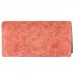 Кошелек женский искусственная кожа 943-01,  защелка внутри,  5 отд+10 карм,  кирпичный SALE 192352