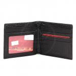 Кошелек мужской натуральная кожа A 86-Y 1009-3,   б/молнии,  2отд+6карм,  черный SALE 175904