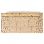 Кошелек женский искусственная кожа 943-04,  молния внутри,  3отд,  8 карм,  бежевый SALE 192364