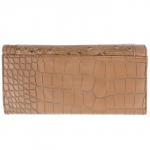 Кошелек женский искусственная кожа 943-04,  молния внутри,  3отд,  8 карм,  св.коричневый SALE 192362