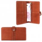 Портмоне мужское Croco-ПР-1055 натуральная кожа 2 отд,  7 карм,  коричневый шора (1001)  213726