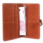 Портмоне мужское Croco-ПР-1055 натуральная кожа 2 отд,  7 карм,  коричневый шора (1001)  213726