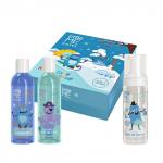Детский набор LITTLE ME 3 LM/S20/3 Наши сани (шампунь бережный уход, пенка для умывания, пена для ванны)