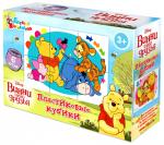 Кубики Винни и его друзья (без обклейки) 6 шт. Дисней
