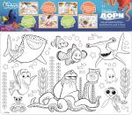 Коврик-раскраска защитный для стола В поисках Дори Дисней