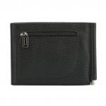 Зажим для купюр FABULA "Brooklyn" нат. кожа, контрастная отстрочка, 86х126мм, черн,Z.11.BR,ш/к-96348