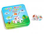 Игра Говорящие кубики Сказки (жестяная коробочка)