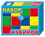 Выдувка. Набор кубиков 12 шт. (кор.)