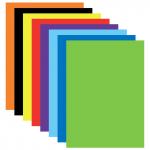 Цветная бумага А4 мелованная, 16 л. 8 цв, на скобе, BRAUBERG, 205х290 мм, Сказочный город, 129784