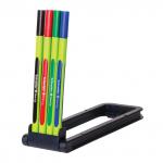 Ручки капиллярные SCHNEIDER НАБОР 4шт, АССОРТИ, Line-Up, трехгранные, линия 0,4мм, 191094