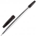 Ручки шариковые BRAUBERG НАБОР 6шт, АССОРТИ, Line, корпус прозрачный, 1мм, линия 0,5мм, BP115