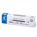 Стержень гелевый PILOT 110мм, ЧЕРНЫЙ, узел 0,5мм, линия 0,3мм, BLS-G2-5